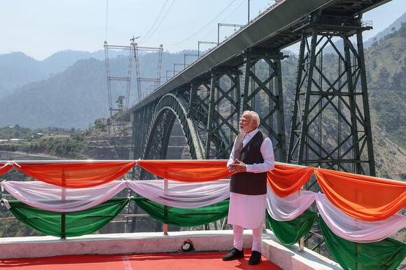 Chenab Bridge India